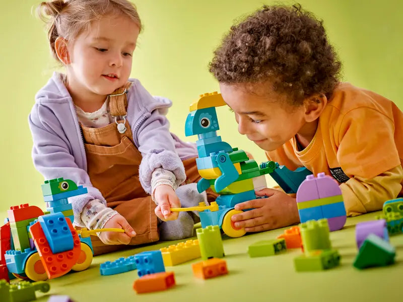 LEGO - 10451 - DUPLO - 3in1 Dinosaurs on Wheels - 108pcs