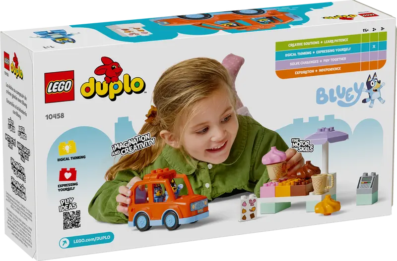 LEGO - 10458 - BLUEY - Ice Cream Trip with Bluey - 22pcs