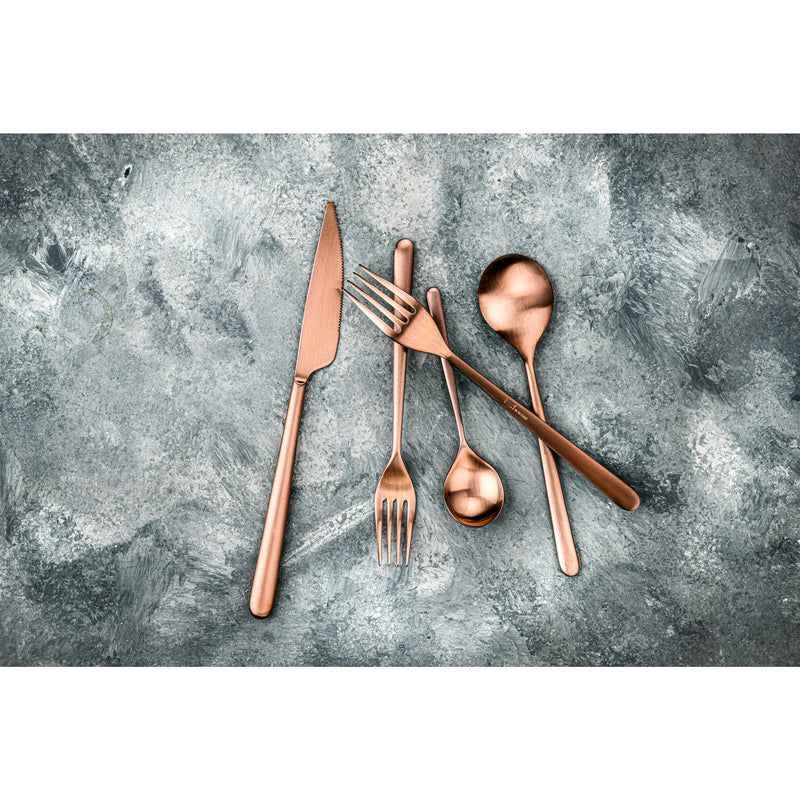 Mepra – Linea Ice Bronze – 5-Piece Flatware Set – 104822005IB – Image 3