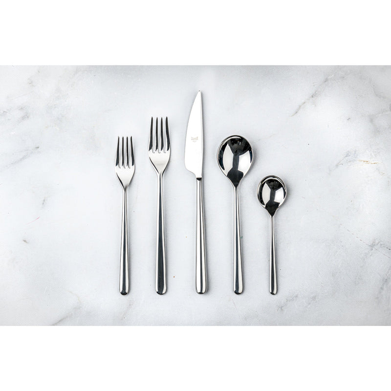 Mepra – Linea Mirror – 5-Piece Flatware Set – 104822005 – Image 4