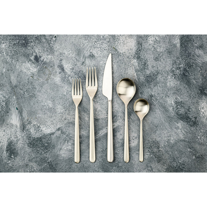 Mepra – Linea Ice Champagne – 43-Piece Flatware Set – 104822043IC – Image 2