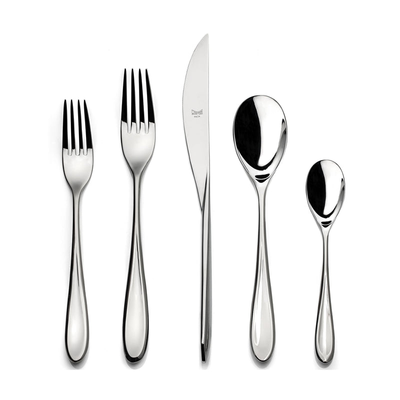 Mepra – Forma Mirror – 5-Piece Flatware Set – 104922005 – Image 1