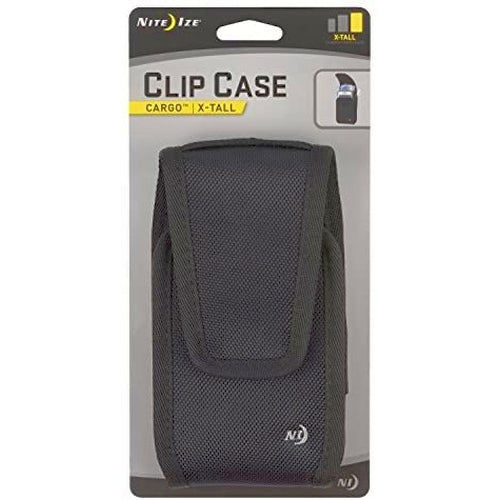 Nite Ize Clip Case Cargo rugged universal phone holster in black, extra tall