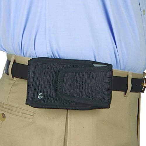 Nite Ize Clip Case Cargo rugged universal phone holster in black, extra tall – view 4
