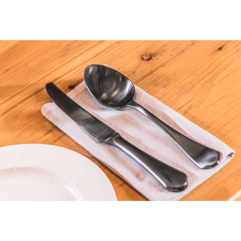 Mepra – Dolce Vita Pewter Black Gold – 43-Piece Flatware Set – 106422043PON – Image 2