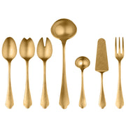 Mepra – Dolce Vita Pewter Gold – 7-Piece Serving Set – 10642207PO – Image 1