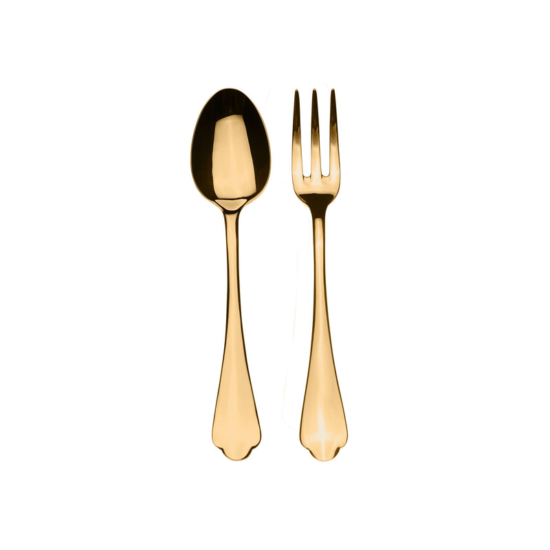 Mepra - Dolce Vita Gold Serving Set - 2 Pcs. – MPR-106422110O – Image 1