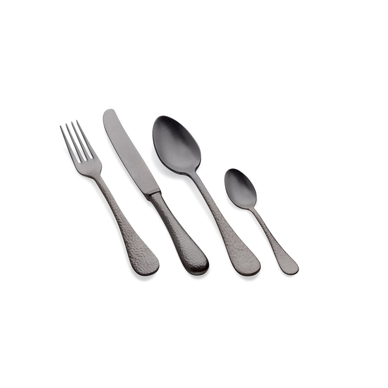 Mepra – Epoque Pewter Black Gold – 5-Piece Flatware Set – 106822005PON – Image 3