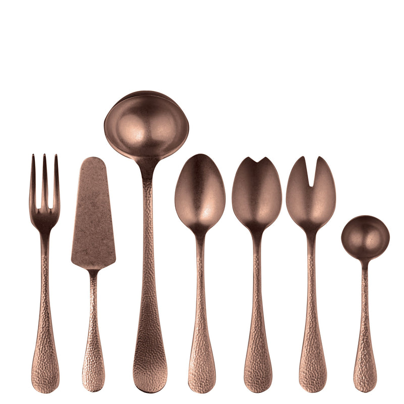 Mepra – Epoque Pewter Bronze – 7-Piece Serving Set – 10682207PB – Image 1