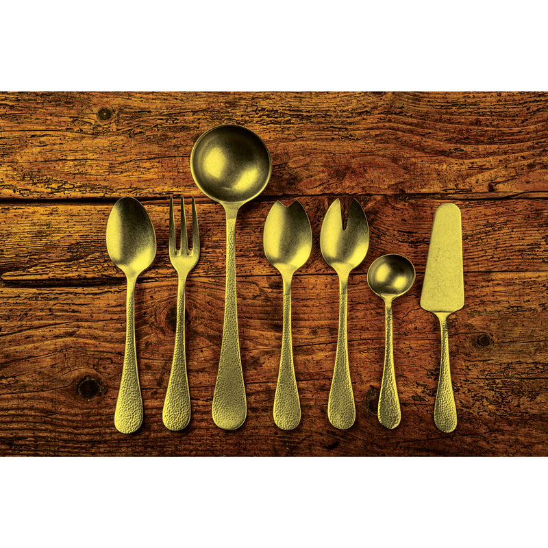 Mepra – Epoque Pewter Gold – 7-Piece Serving Set – 10682207PO – Image 2