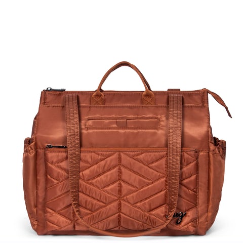 LUG Soprano tote bag in Copper Brown