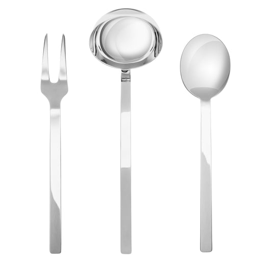 Mepra - Stile By Pininarina Serving Set - 3 Pcs. - Ice – MPR-107522003I