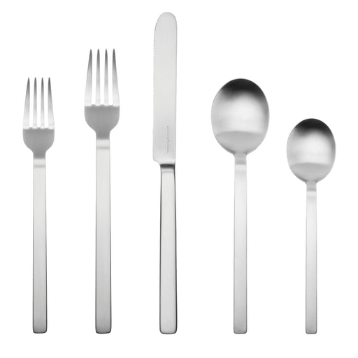 Mepra - Stile By Pininarina Flatware Set - 5 Pcs. - Ice – MPR-107522005I – Image 1