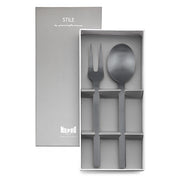 Mepra – Stile by Pininfarina Ice Black Gold – 2-Piece Serving Set – 107544210ION – Image 1