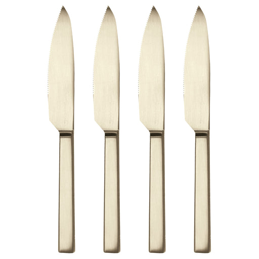 Mepra – Stile Ice Champagne – 4-Piece Steak Knives Set – 107544434IC – Image 1