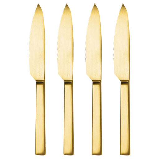 Mepra - Stile Steak Knives Set - 4 Pcs. - Ice Gold – MPR-107544434OI – Image 1