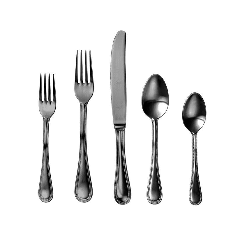 Mepra – Perla Ice Black Gold – 5-Piece Flatware Set – 107622005ION – Image 1