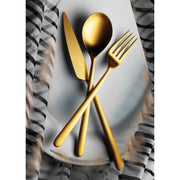 Mepra - Linea Ice Gold Flatware Set - 5 Pcs.