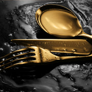 Mepra – Linea Ice Gold Salad – 2-Piece Serving Set – 108122122 – Image 3
