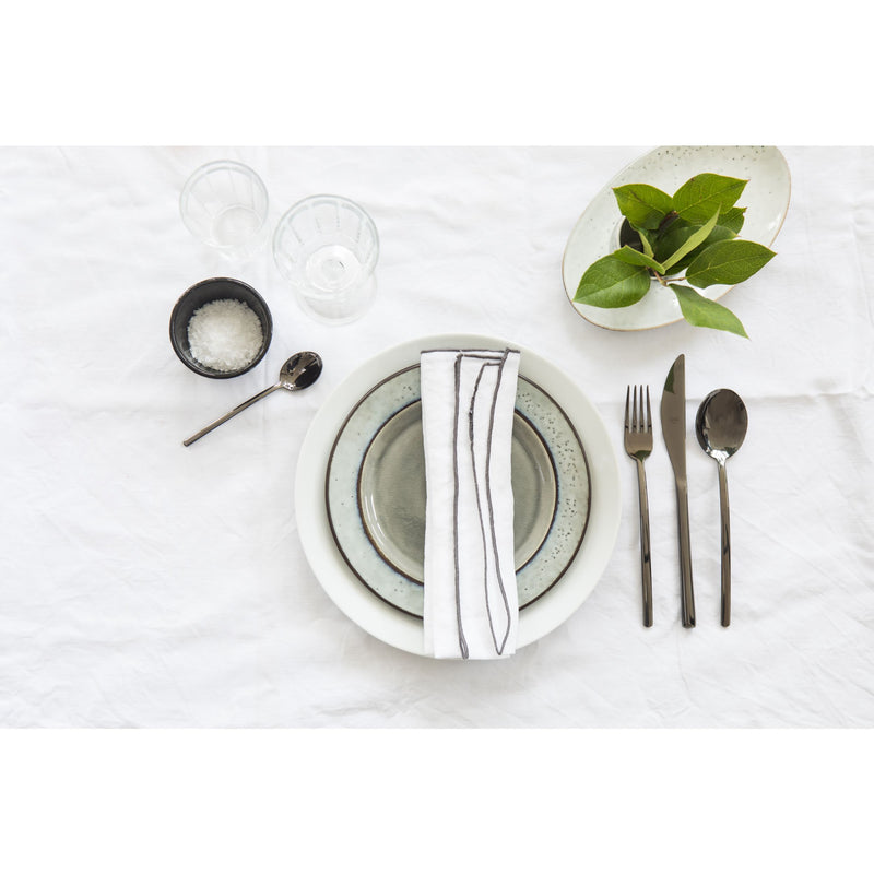 Mepra – Due Black Gold – 32-Piece Flatware Set – 108622032 – Image 2