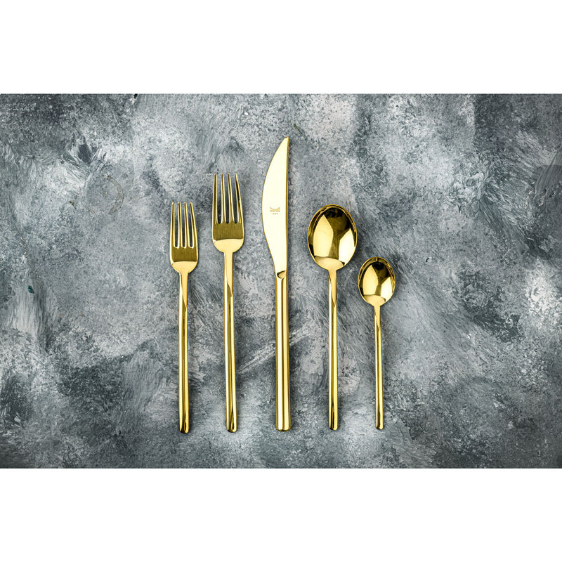 Mepra – Due Gold – 5-Piece Flatware Set – 108822005 – Image 4