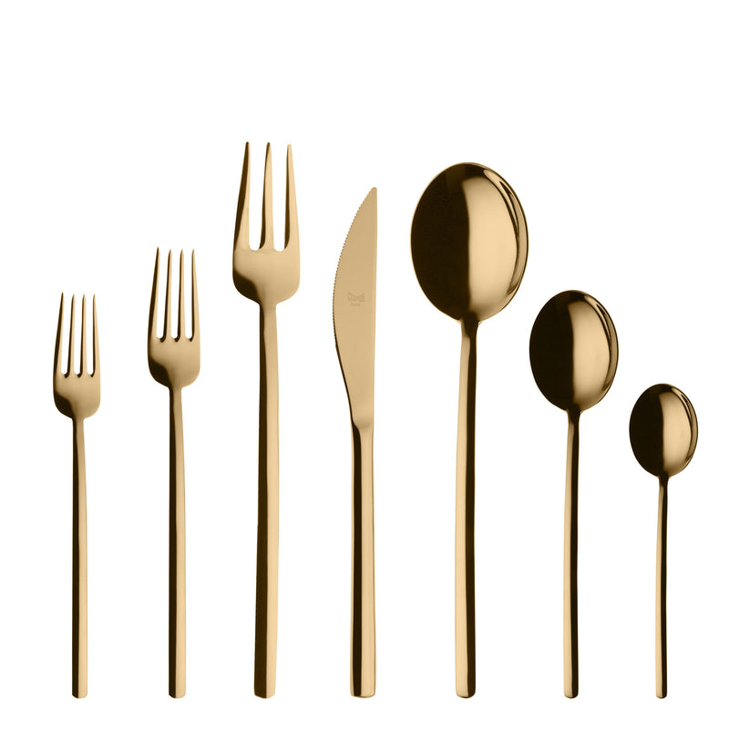 Mepra - Due Gold Flatware Set - 32 Pcs. – MPR-108822032 – Image 1
