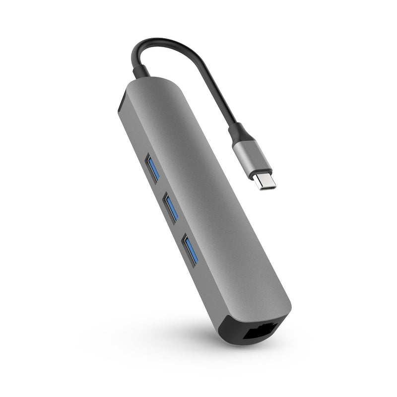 Hyper HyperDrive Tube 6-in-1 USB-C Hub in gray – view 2