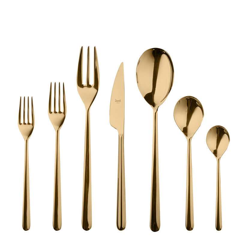 Mepra – Linea Gold – 32-Piece Flatware Set – 108922032 – Image 1