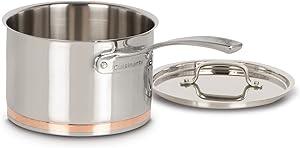 Cuisinart - 3.5 - Qt Copper Band Saucepan With Cover