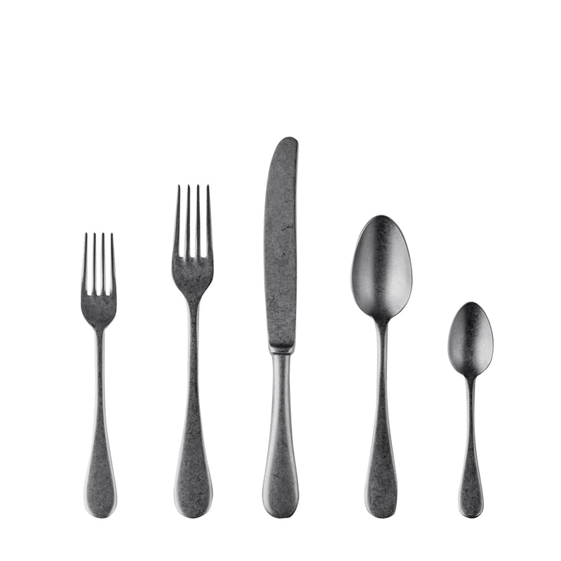 Mepra - Vintage Black Gold Flatware Set - 20 Pcs. – MPR-1096VI22020 – Image 1