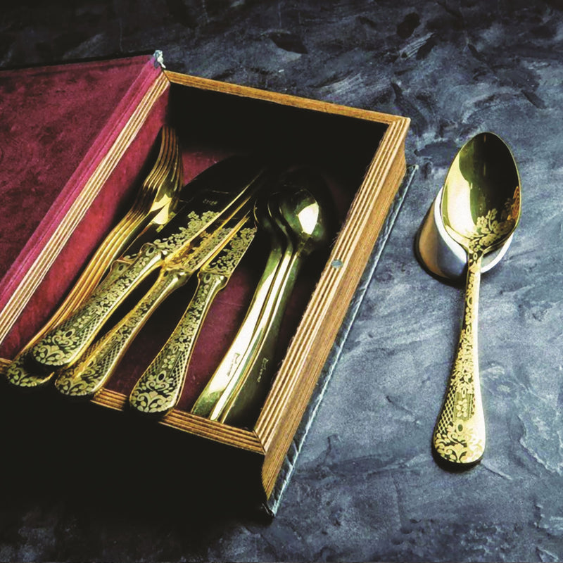 Mepra - Set 42 Pcs Usa Casablanca Oro