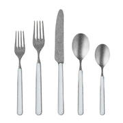 Mepra – Fantasia Pewter Light Blue – 20-Piece Flatware Set – 10A622020P – Image 1