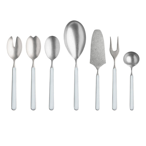 Mepra – Fantasia Pewter Light Blue – 7-Piece Serving Set – 10A62207P – Image 1
