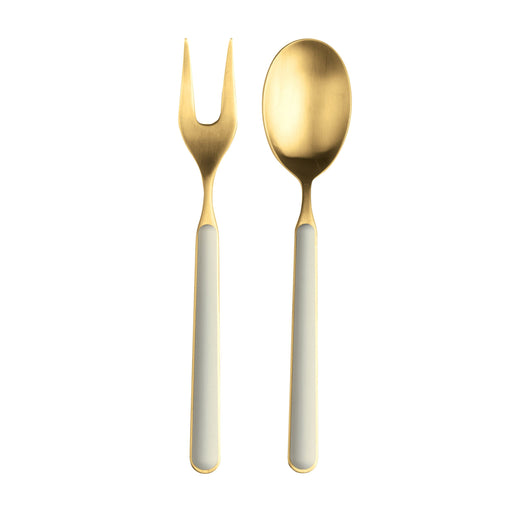 Mepra - Fantasia Ice Gold Serving Set - 2 Pcs. - Light Blue – MPR-10A622110OI