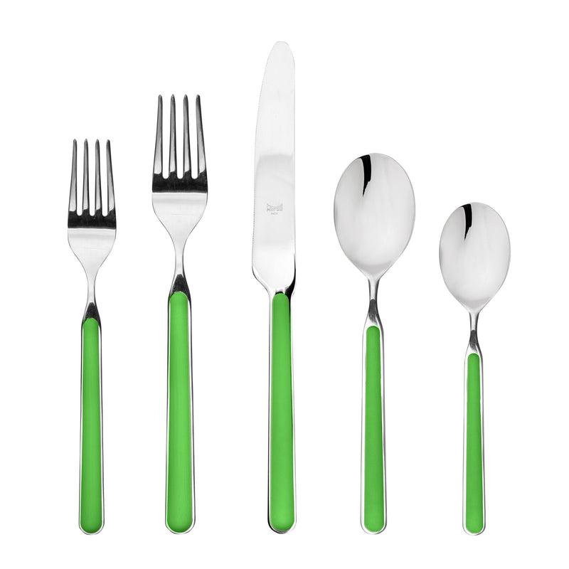 Mepra – Fantasia Apple Green – 20-Piece Flatware Set – 10A722020 – Image 1