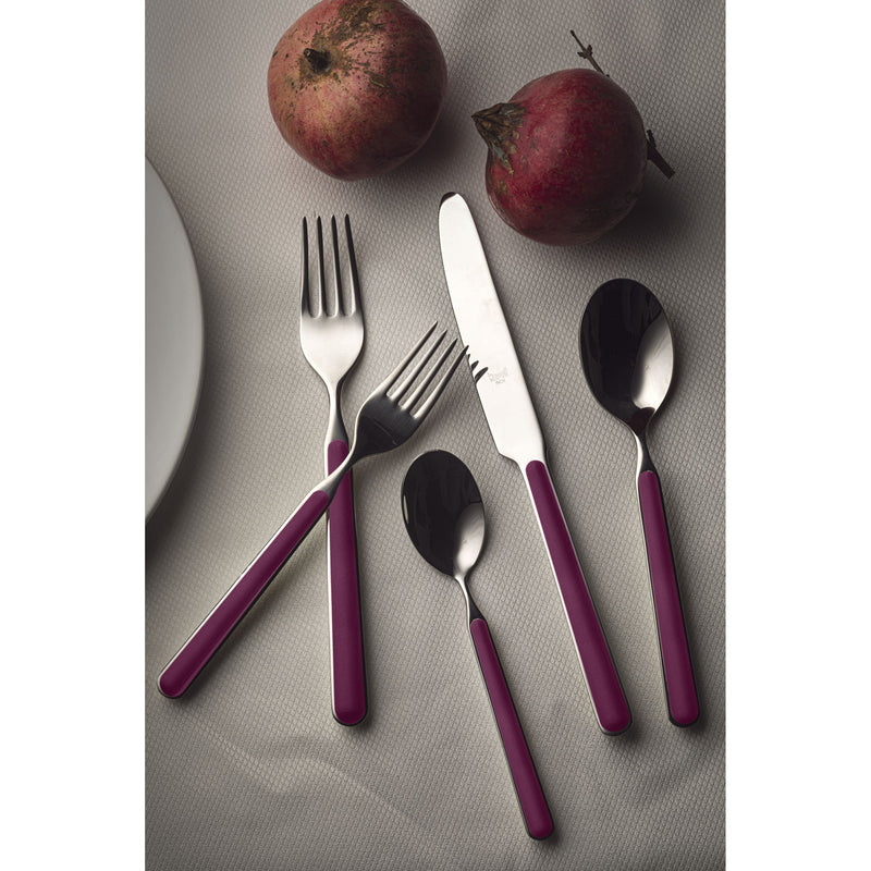 Mepra – Fantasia Light Mauve – 5-Piece Flatware Set – 10B722005 – Image 4