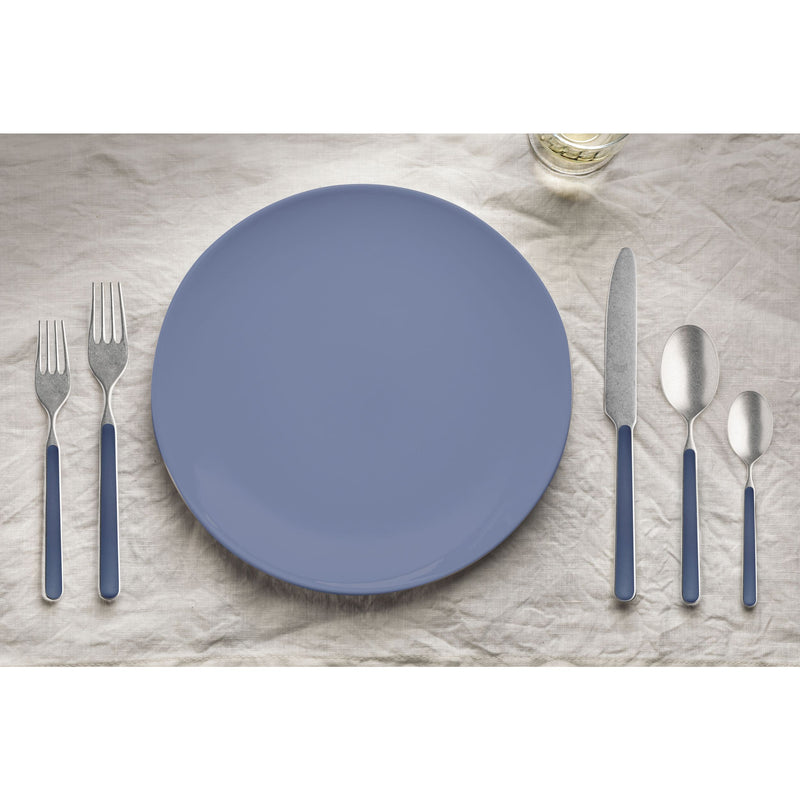 Mepra – Fantasia Pewter Cobalt – 5-Piece Flatware Set – 10C622005P – Image 2