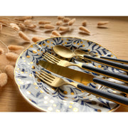 Mepra – Fantasia Ice Gold Cobalt – 67-Piece Flatware Set – 10C622067OI – Image 2
