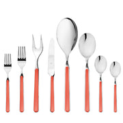 Mepra – Fantasia New Coral – 43-Piece Flatware Set – 10C722043 – Image 1