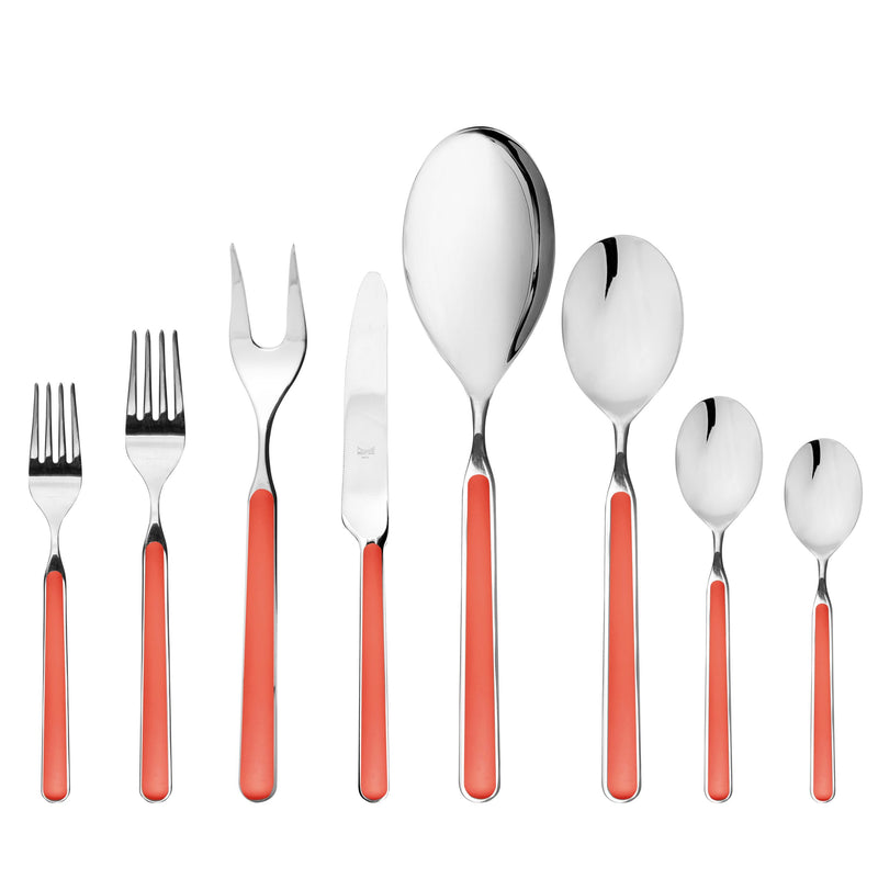 Mepra – Fantasia New Coral – 43-Piece Flatware Set – 10C722043 – Image 1