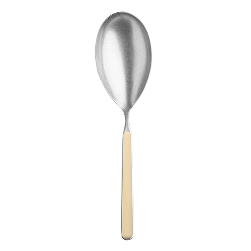 Mepra – Fantasia Pewter Risotto Spoon – Sesame – 10D61143P – Image 1