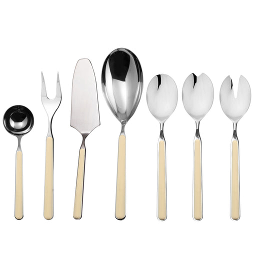 Mepra - Fantasia Serving Set - 7 Pcs. - Sesame – MPR-10D62207 – Image 1