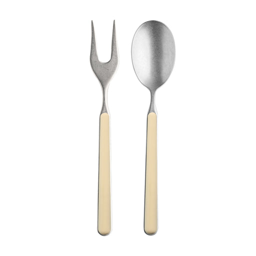 Mepra – Fantasia Pewter Sesame – 2-Piece Serving Set – 10D622110P – Image 1