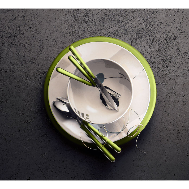 Mepra – Fantasia Acid Green – 20-Piece Flatware Set – 10E622020 – Image 5