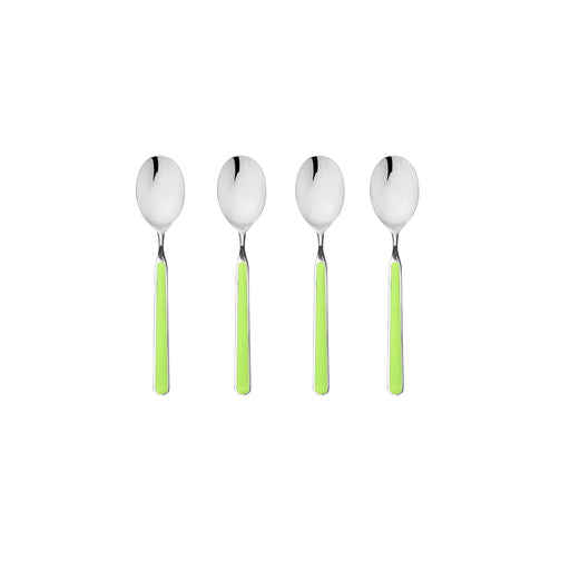 Mepra - Fantasia Coffee Spoon Set - 4 Pcs. - Acid Green – MPR-10E644407 – Image 1
