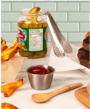 Kitchen Basics - Condiment Spoon 2/ST Small Bamboo