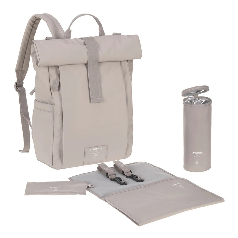 Lassig - Sac à Langer - Sac à Dos Rolltop Up (édition limitée)