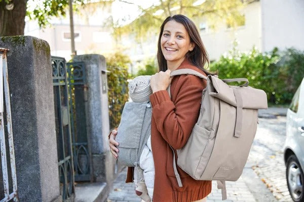 Lassig - Sac à Langer - Sac à Dos Rolltop Up (édition limitée)