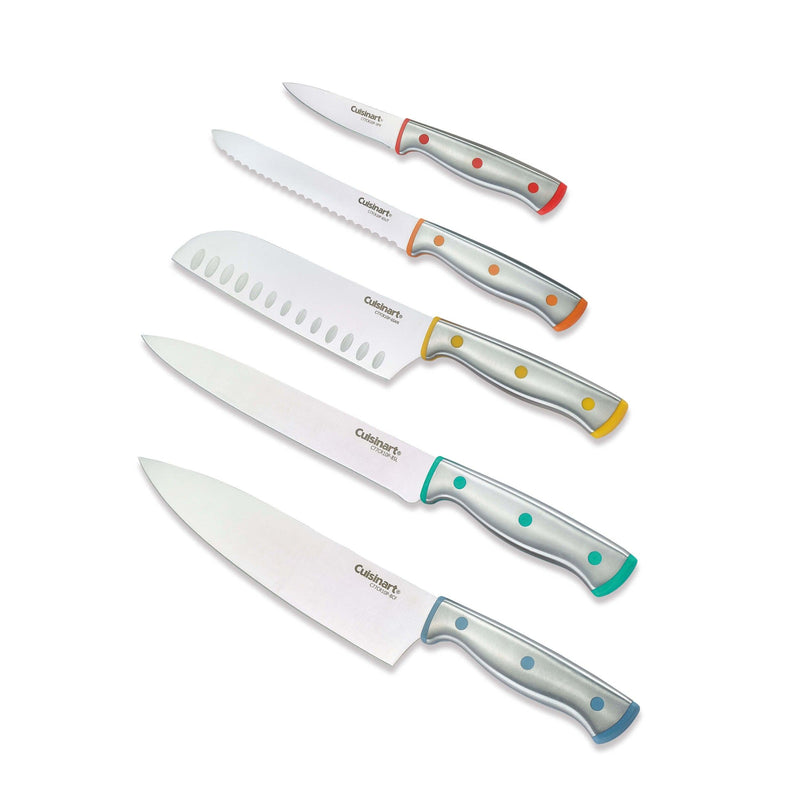 Cuisinart - 10-Piece Stainless Steel Knife Set