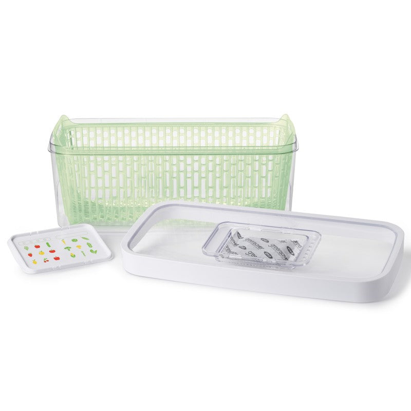OXO - Boîte de conservation pour légumes et fruits GREEN SAVER™ 4,7 L